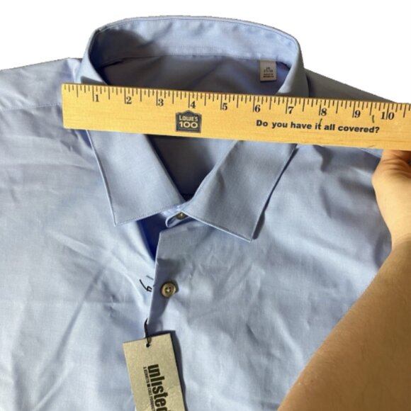 Unlisted by Kenneth Cole 20 37/38 Tall Fit Long Sleeve Button Down. NWT w/flaw - Picture 10 of 16
